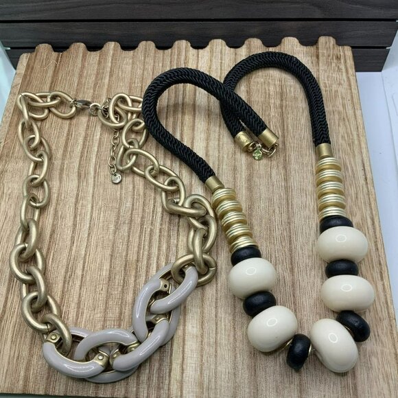 LOFT Statement Bundle Necklaces (2) - Picture 1 of 6